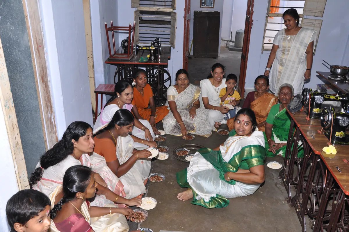 Community members participating in an NWDT activity