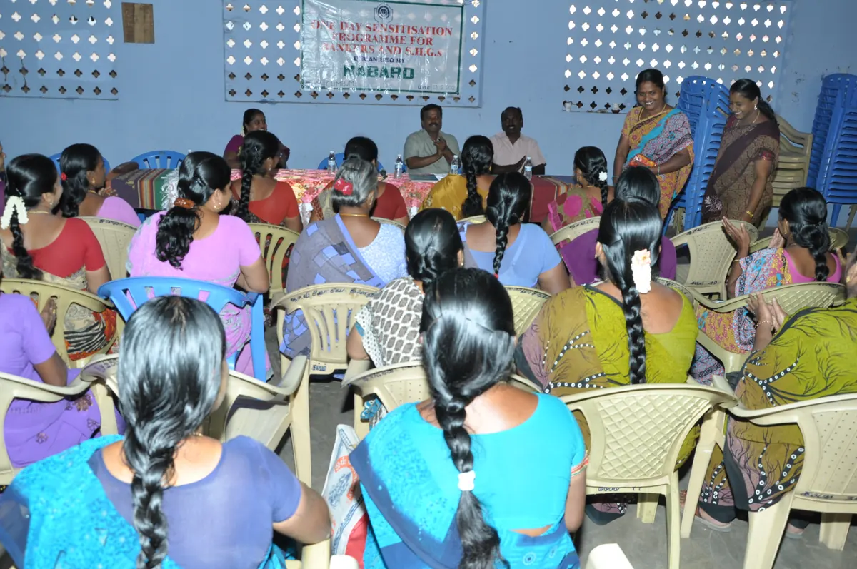 Sensitisation programme for bankers and women SHG leaders organized by NABARD and NWDT